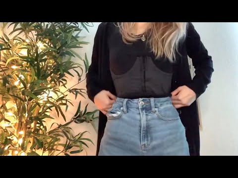 ASMR Clothing Scratching + Sounds, Fast & Aggressive | Goodwill Haul