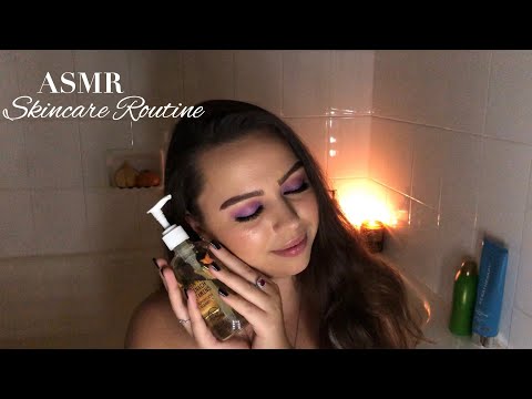 ASMR My Skincare Routine (Morning 🌤 + Night 🌙)