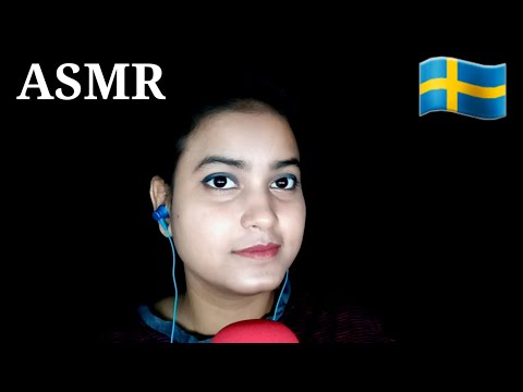 ASMR ~ Speaking "Swedish Alphabet Pronunciation" With Mouth Sounds