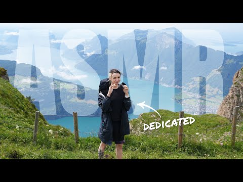 ASMR on Top of a Mountain in Switzerland