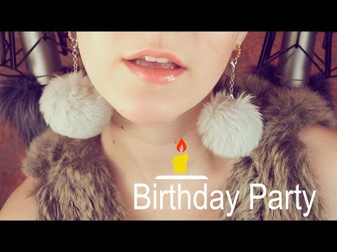 ASMR live stream - Small Birthday Party for a good mood! 🎉 Simple triggers to help you relax))