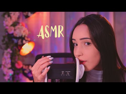 ASMR - SPIT PAINTING and MOUTH SOUNDS delicado e super relaxante 👄 |  REVERB
