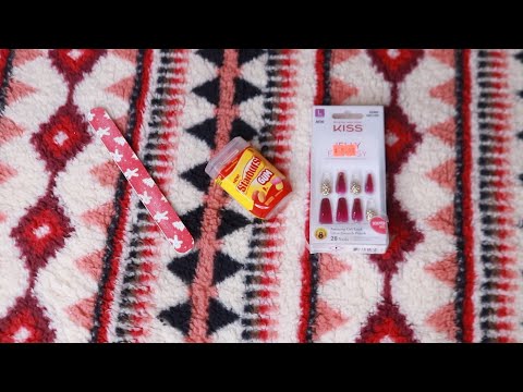 JELLY PRESS ON NAILS ASMR STARBURST CHEWING GUM