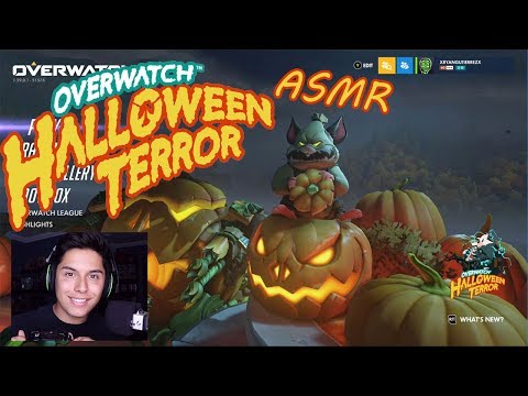 [ASMR] Overwatch Halloween Terror Gameplay! (Games & Tingles!)