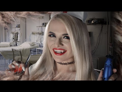 [ASMR] Vampire Doctor Yearly Physical Exam | You're a Werewolf {roleplay} {personal attention}