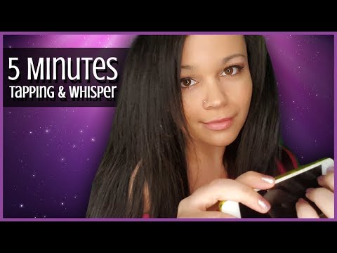 ASMR 5 minutes SLEEP FAST (Tapping and Whisper)