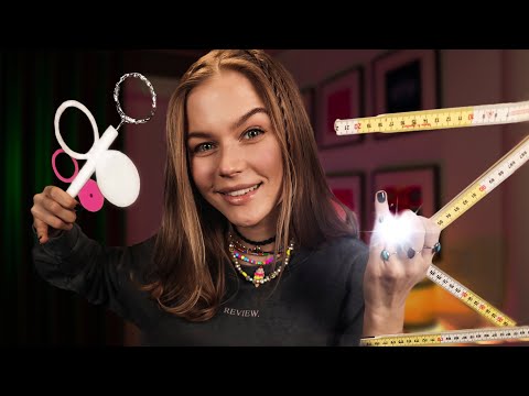 ASMR Your Top Triggers Mix (Light Triggers, Ear Tapping, Metal Fingers, Ear Ex, Hair, Scalp Massage)