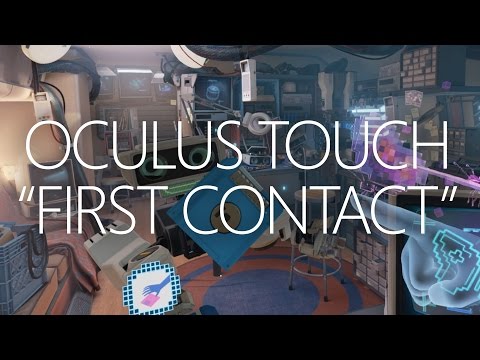 ASMR ✦ FIRST LOOK ✦ Oculus Touch "First Contact" (80's SciFi) (4K)