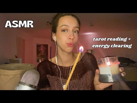 ASMR Autumnal Tarot Reading + Energy Cleanse 🔮✨