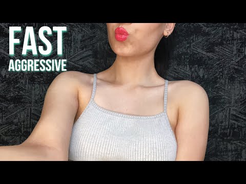 ASMR Fast & Aggressive Mouth Sounds 😜