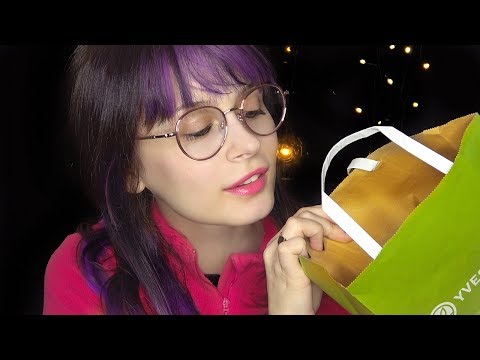 ASMR ♡ Dolce Whispering, Tracing, Paper Sounds & Tapping su Y.R. ft. SUONI DELLA PIOGGIA