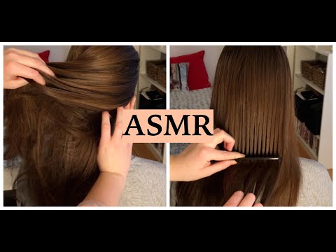 ASMR HEAVENLY HAIR BRUSHING & HAIR PLAY SOUNDS TO HELP YOU SLEEP