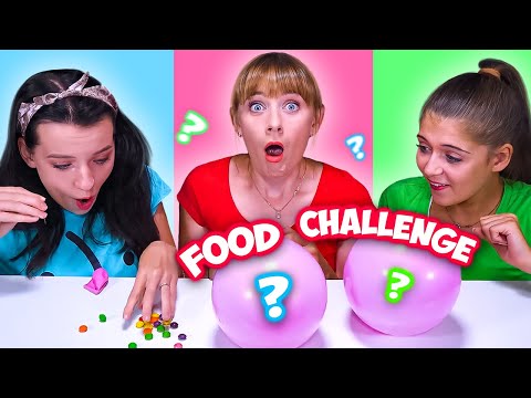 ASMR Most Popular Food Challenge NEW Playing Cards Game, Rope Challenge By LiLiBu