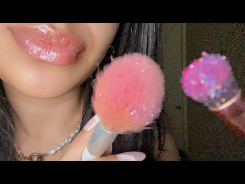 ASMR~ Mean Girl Does Your Euphoria Inspired Makeup (Mouth Sounds & Tapping)