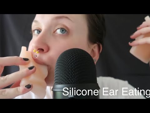 Patreon Teaser- FIRST VIDEO Using My New Silicone Ears (Ear Eating)