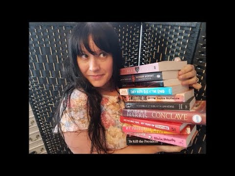 Asmr - Soft Spoken New Books Haul and Book Tapping #bookworm #relaxing