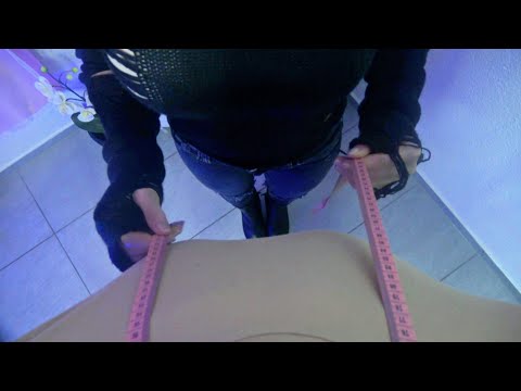 ASMR Measuring You For a New Coat (Whispers, Lint Roller)