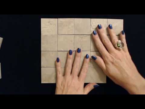 ASMR Inaudible Whisper ~ Handling / Clinking Square Tiles