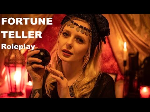 ASMR Fortune Teller Roleplay, Tarot and Aura Reading, Soft Spoken