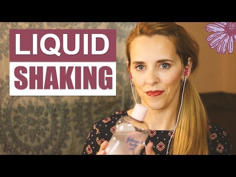 ASMR - LIQUID SHAKING | 🌊 Assortment of Liquid Sounds 🌊 | Whispering, Tapping