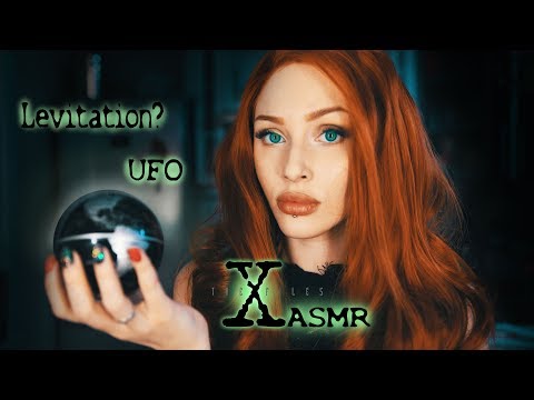 ASMR The X-Files UFO Video 👽 Dana Scully (Roleplay) 👽 Triggers: Paper • Keyboard • Tapping sounds