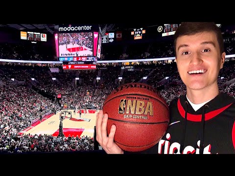 ASMR In Public | Inside a NBA Basketball Game 🏀💤