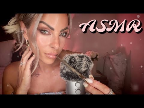 ASMR Whispering In Your Ear For 40 Minutes STRAIGHT & Spoolie Nibbling