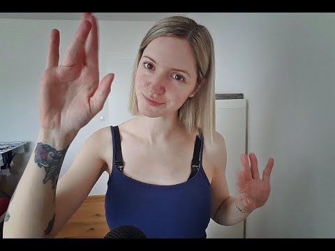 ASMR fast + aggressive hand sounds + mouth sounds - tongue clicking, whispering, personal attention