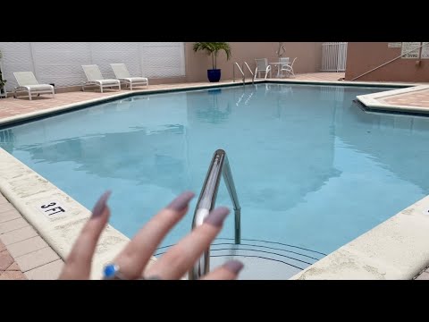 ASMR - lofi at the pool (no talking)