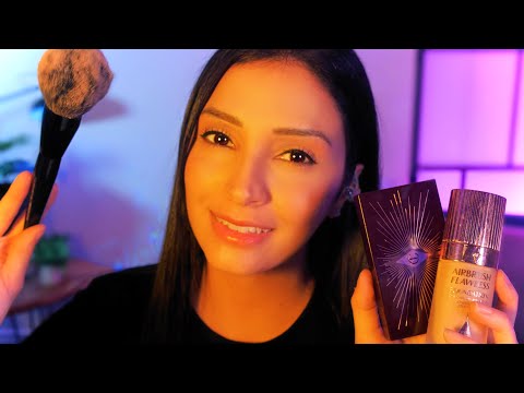 ASMR Friend Does Your Makeup | Pampering, Layered Sounds