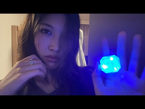 ASMR You MUST follow the Blue light💡💙Experimental visual trigger for eye and ear tingles 😴✨
