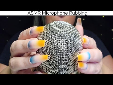 ASMR Microphone Rubbing-No Talking