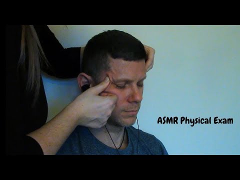 ASMR Physical Exam on my Boyfriend