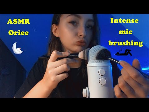 ASMR | Intense mic brushing 🌙 | No talking 🤫