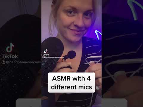 doing asmr w/4 different mics- (fast and aggressive)✨