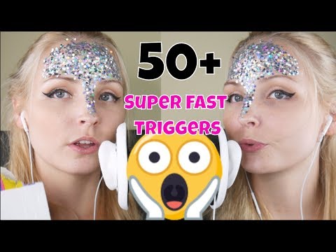 ⚠ 50+ SUPER FAST TRIGGERS | ASMR Network | 4k 60fps ⚠