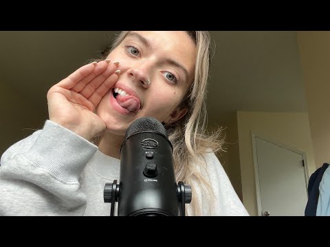 ASMR| Trying New Wet Mouth Sounds- High Sensitivity  😴! Tapping on Tingly Items