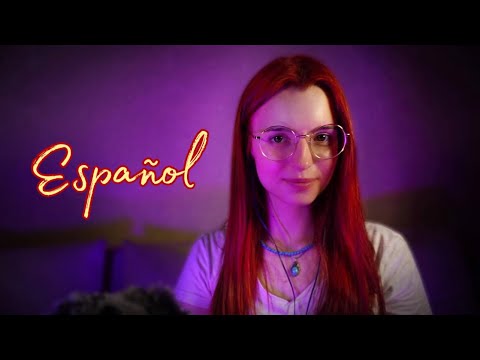 ASMR | Trying to speak Spanish - Super Tingly -  Fast and Aggressive, Mouth Sounds, Hand sounds