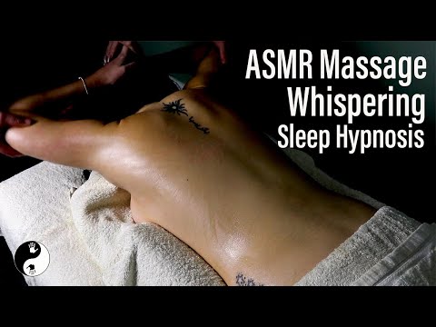 Full Back Massage While Whispering You to Sleep [ASMR][Whisper][Relaxing Music]