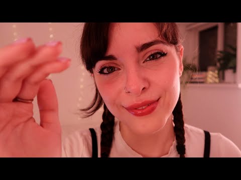 ASMR hugs & kisses (love, personal attention, affirmations, hand movements) 🥰 shh its okay
