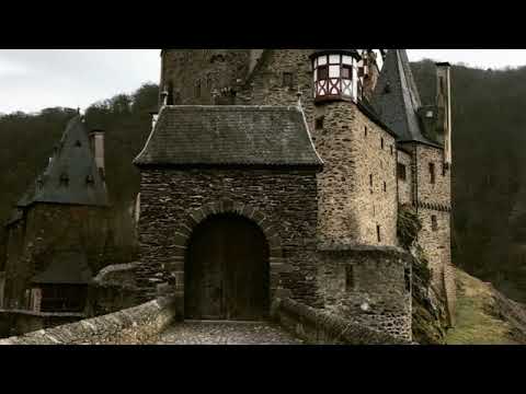 ASMR Amazing Castle Facts Soft Talking Whispering Relaxing Soft Footsteps on Gravel