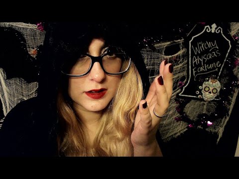 Confusing Witchy Fortune Teller Role Play ASMR 🌕 🔮 🧙