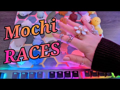 ASMR THE ULTIMATE MOCHI RACE VIDEO AND TRIGGERS (compilation)