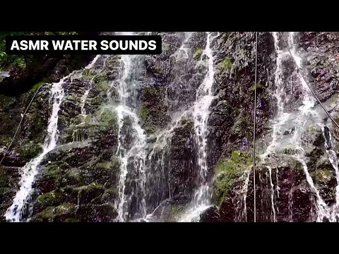 ASMR waterfall sounds (asmr water sounds)💧