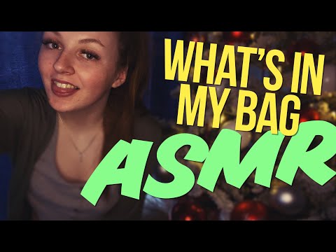 What’s in my work bag - ASMR