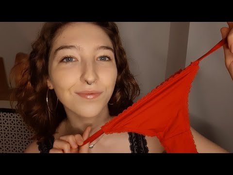 ASMR haul | trying on Primark clothes | whispers & fabric scratching
