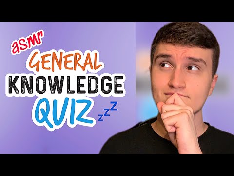 ASMR General Knowledge Quiz 📝