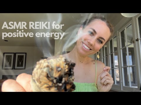 ASMR Reiki for Positive Energy (selenite, smoke cleanse)