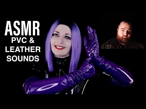 ASMR Intense PVC And Leather Sounds - Collab with Northern Rob ASMR - Bodysuit/Gloves/Jacket