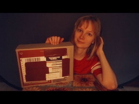 📦 ASMR Unboxing 📦 A Package from a Viewer ~ Crinkles, Soft Spoken, Fabric Sounds